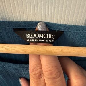 BloomChic Teal Dress